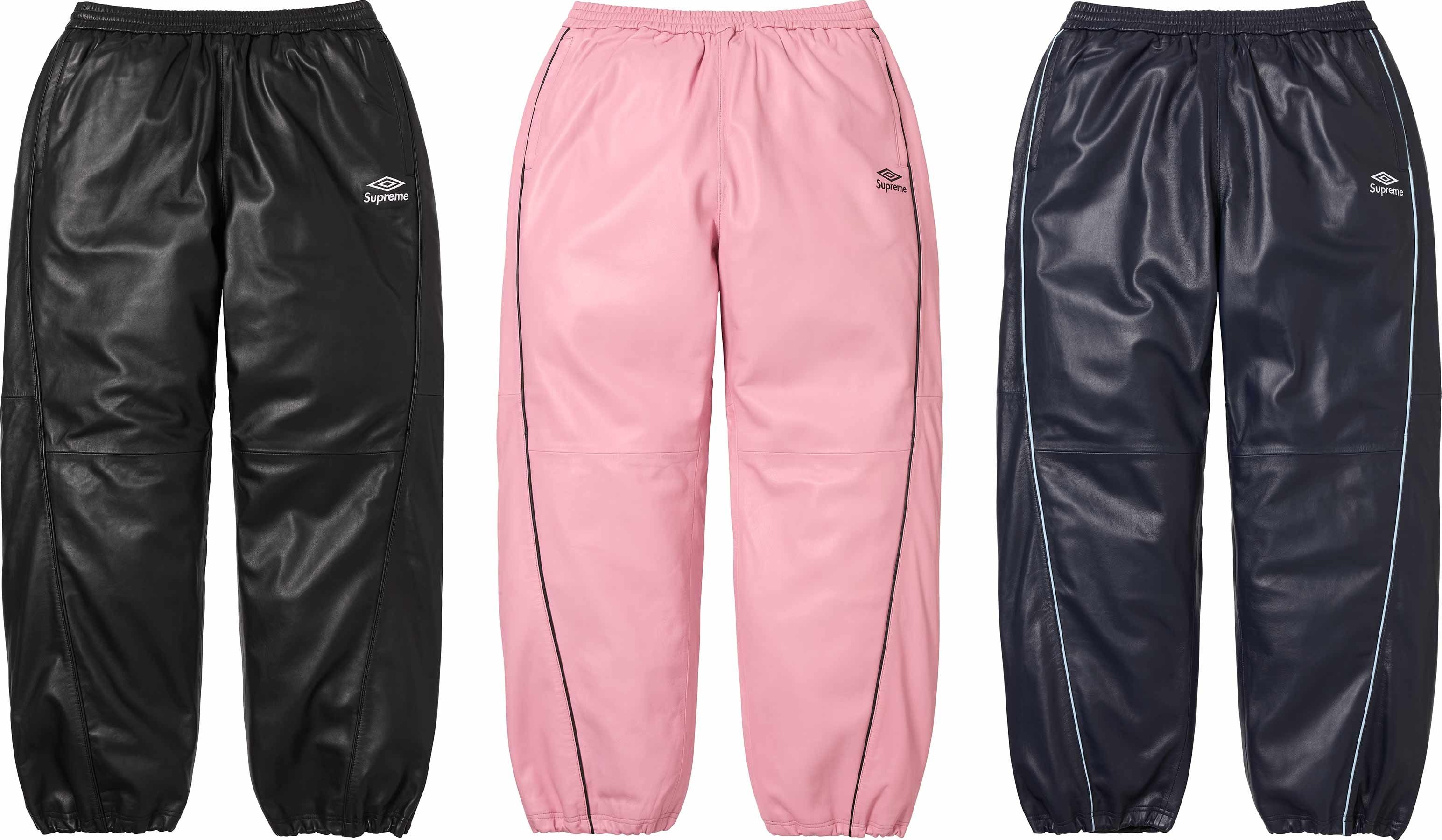 Supreme®/Umbro® Leather Track Pant view 10